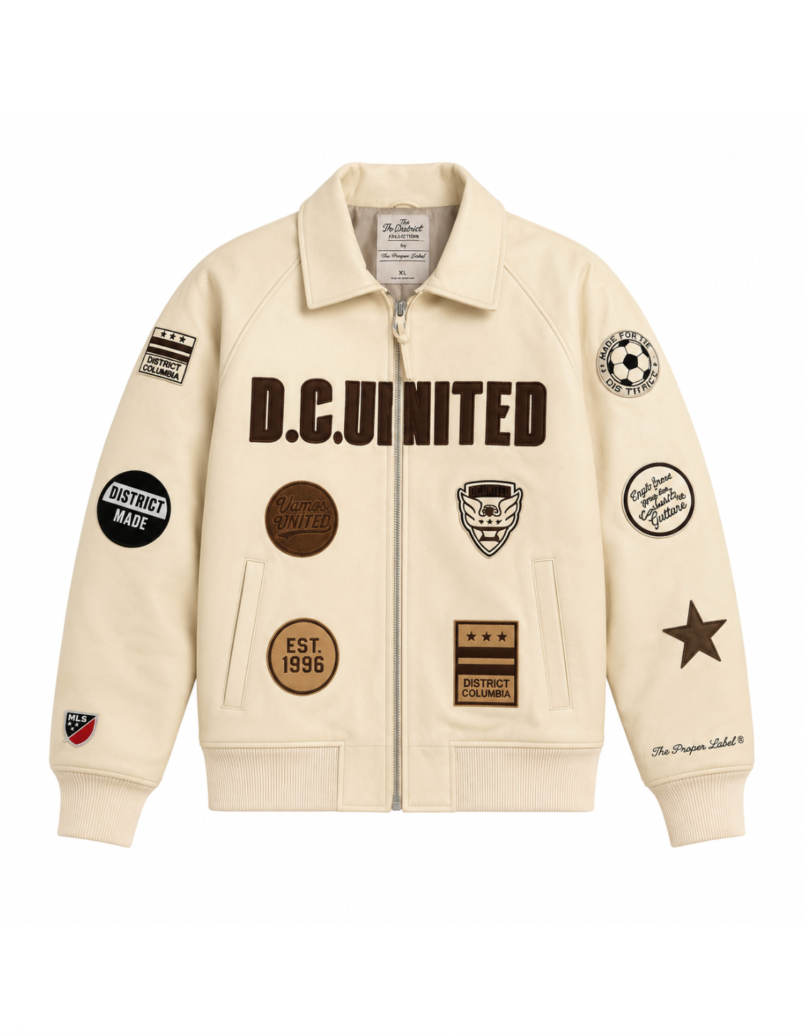 MFC — Major League Soccer — D.C. United — District Renaissance Leather Jacket