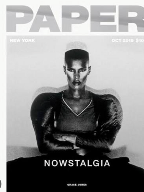 PAPER — October 2015, Nowstalgia issue, Grace Jones cover.