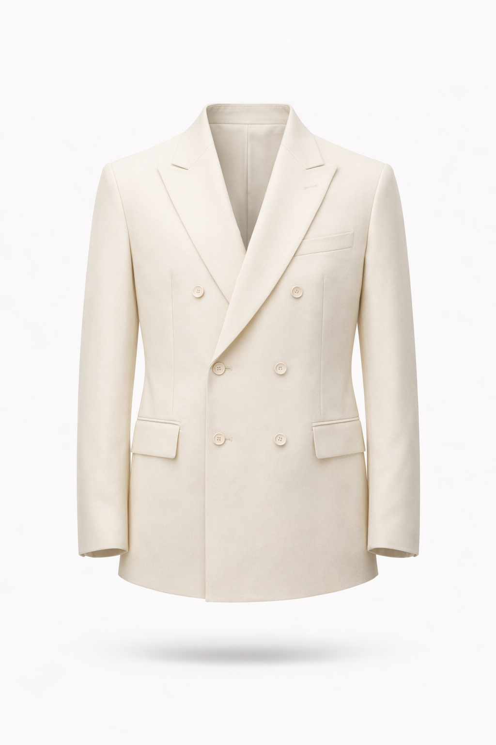 Single Breasted Jacket Crème