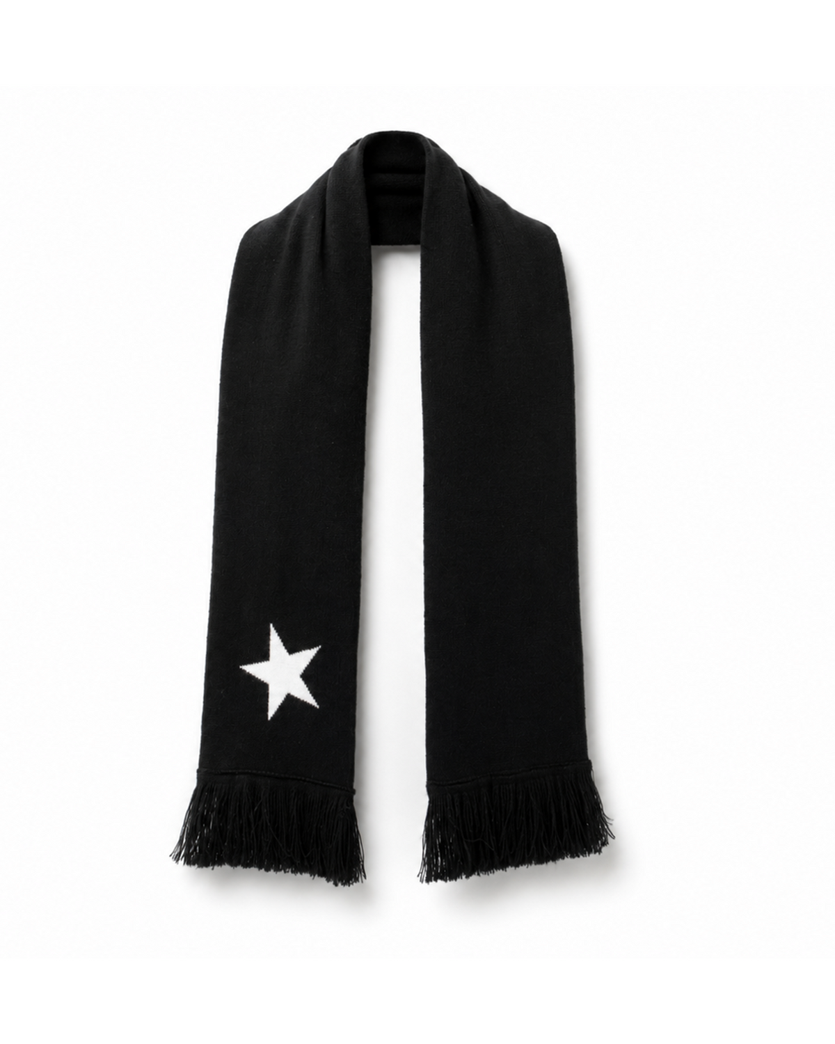 City Scarf — reverse with white star
