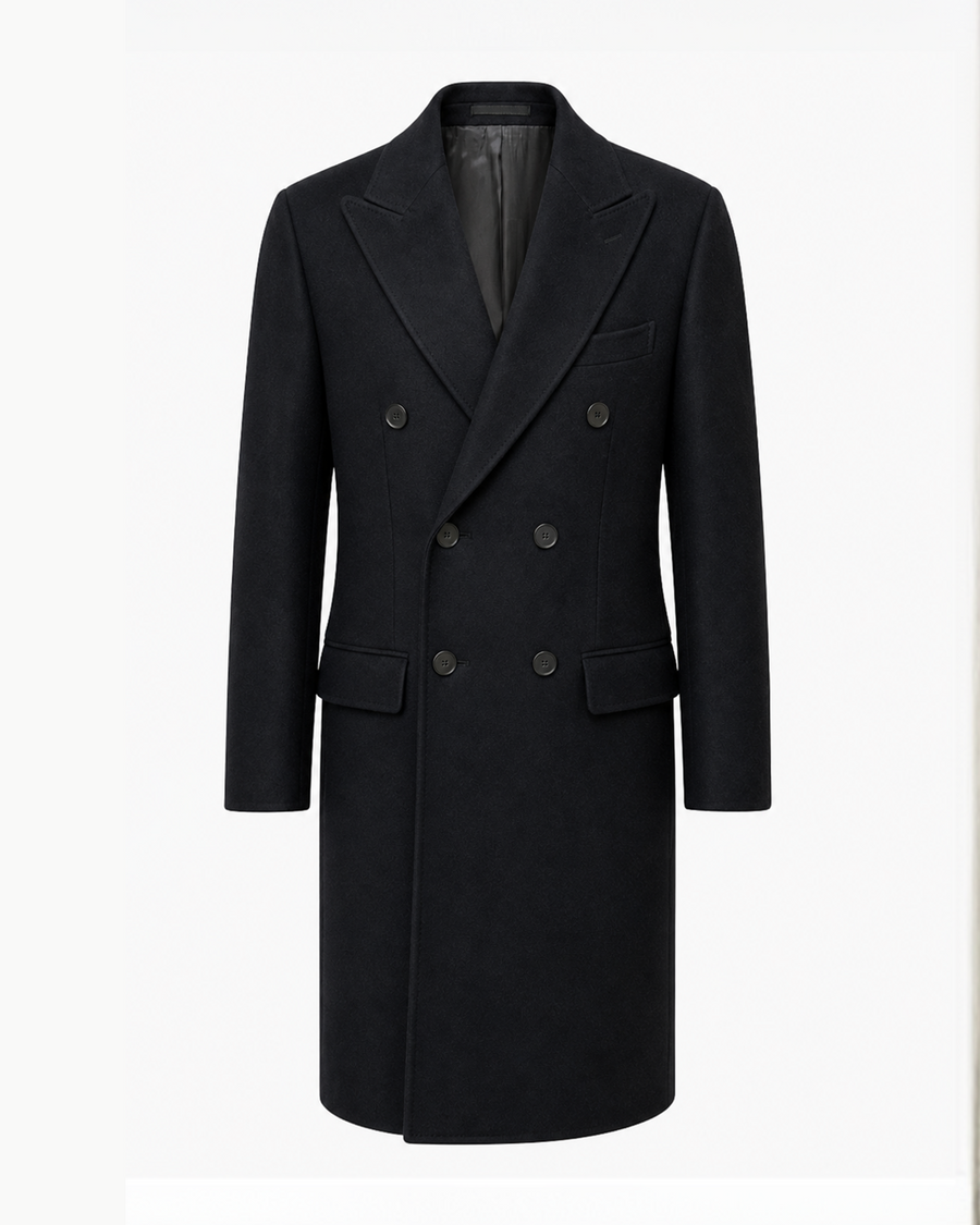 Le manteau Legacy en laine et cachemire, vu de face