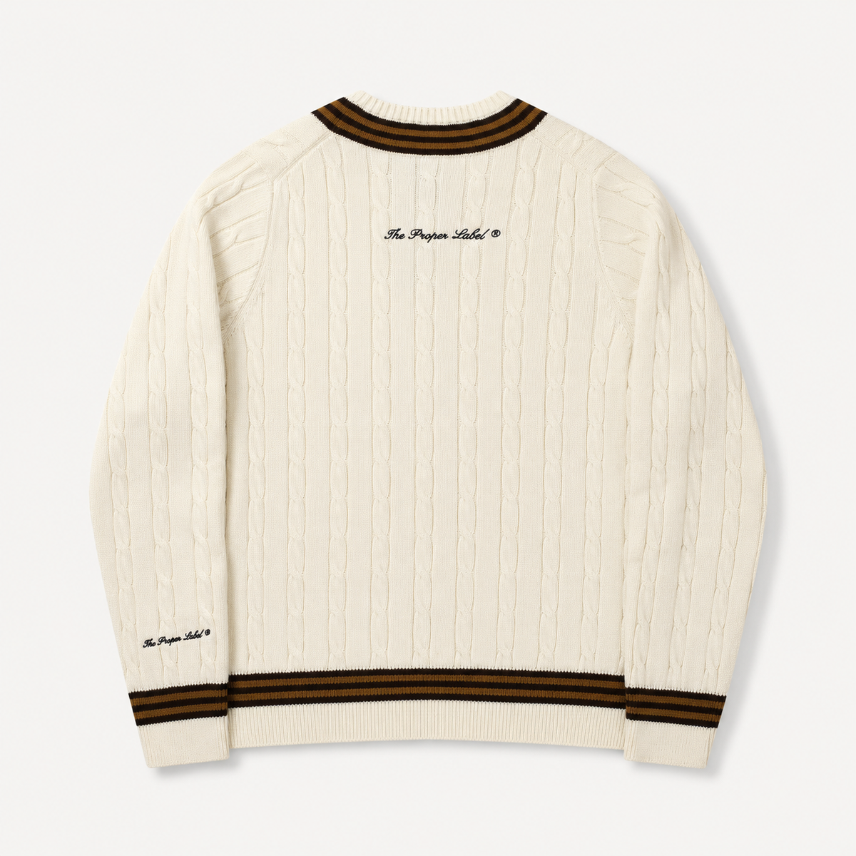 D.C. United — The District Cable-Knit Sweater — back view