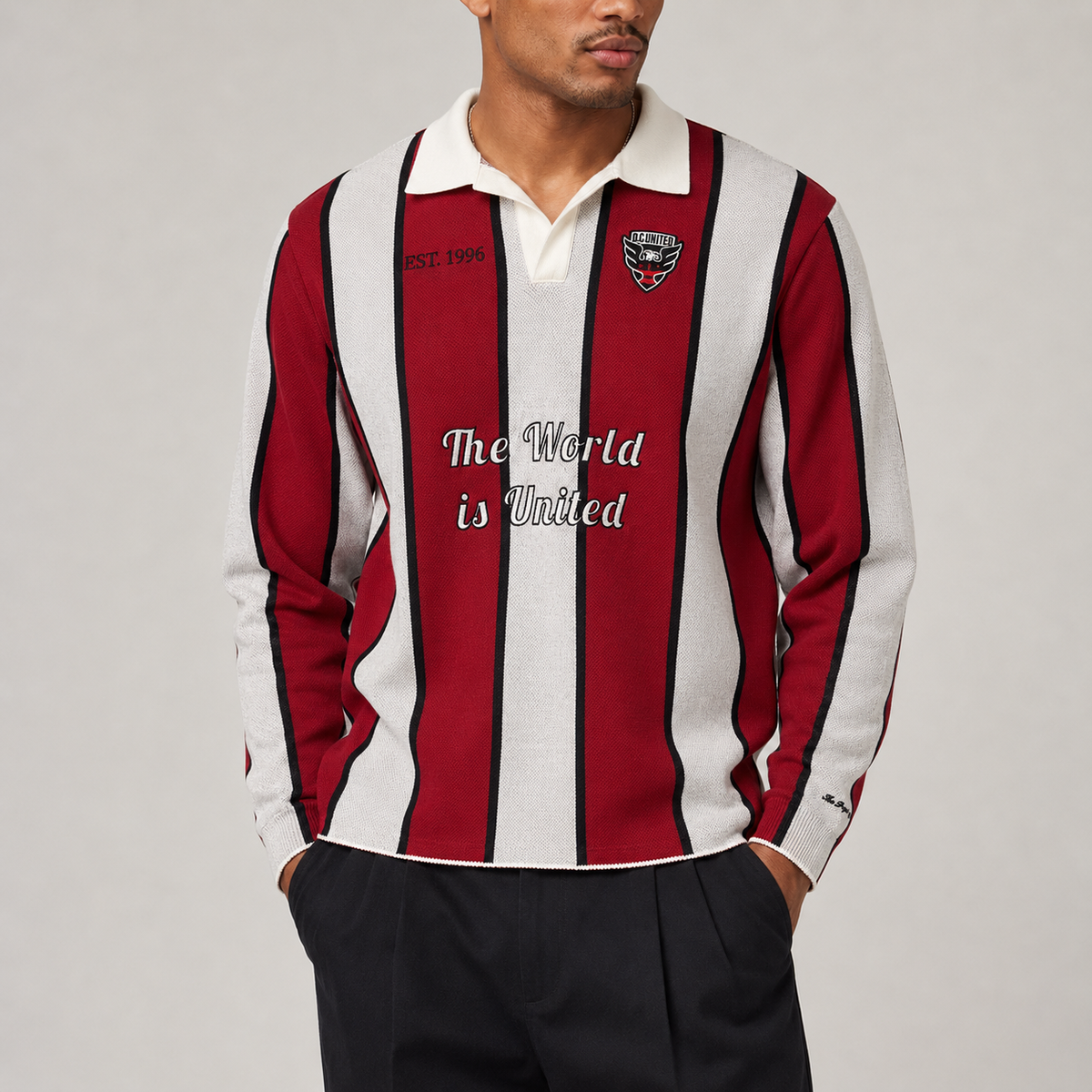 D.C. United — The World Is United™ Knit — front view worn by a model