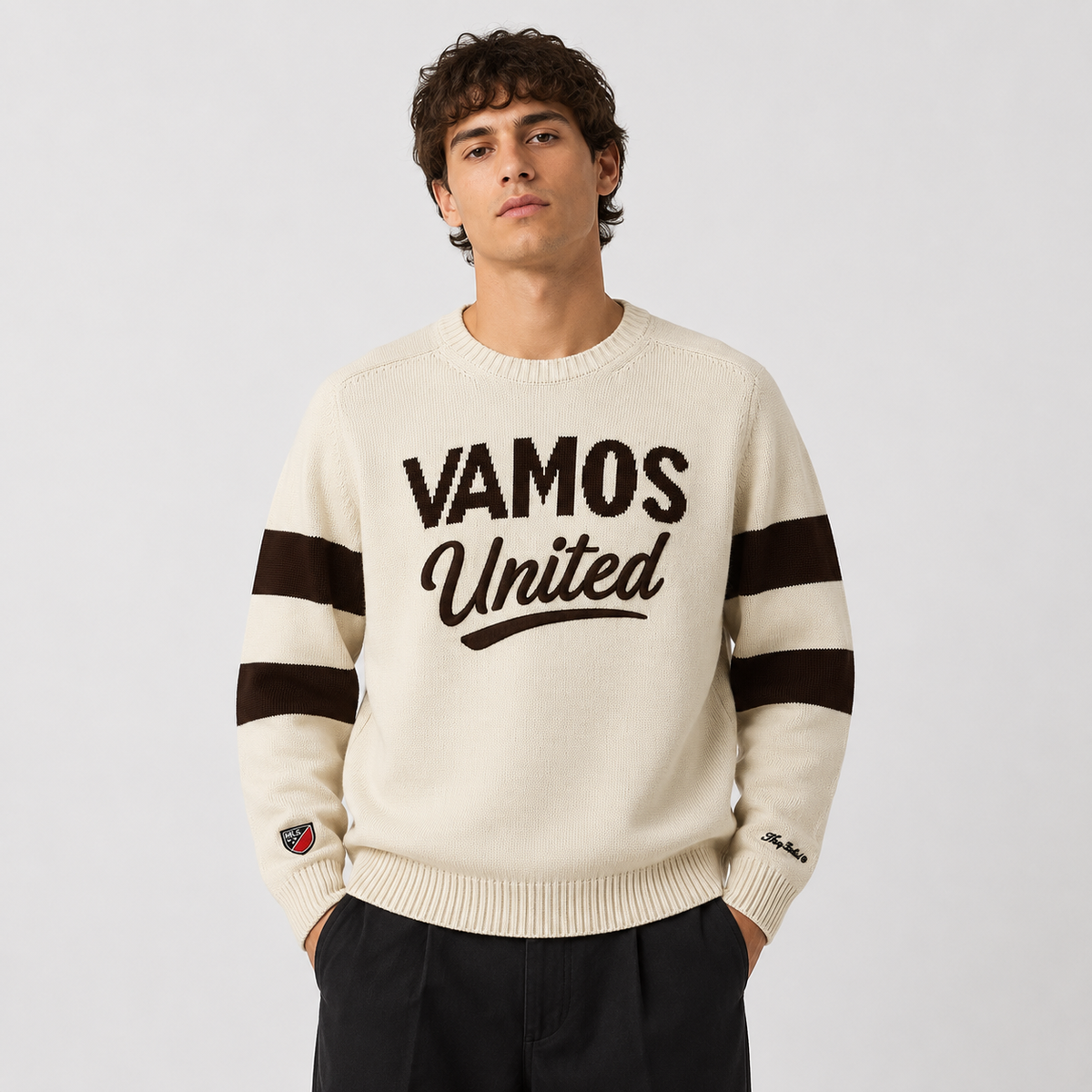 D.C. United — Vamos United Knit — three-quarter view worn by a model