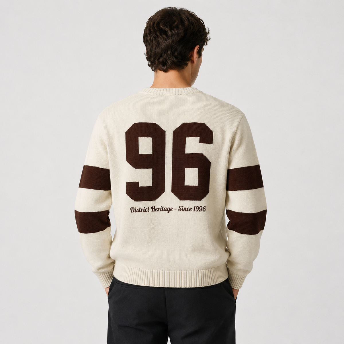 D.C. United — Vamos United Knit — back view worn by a model
