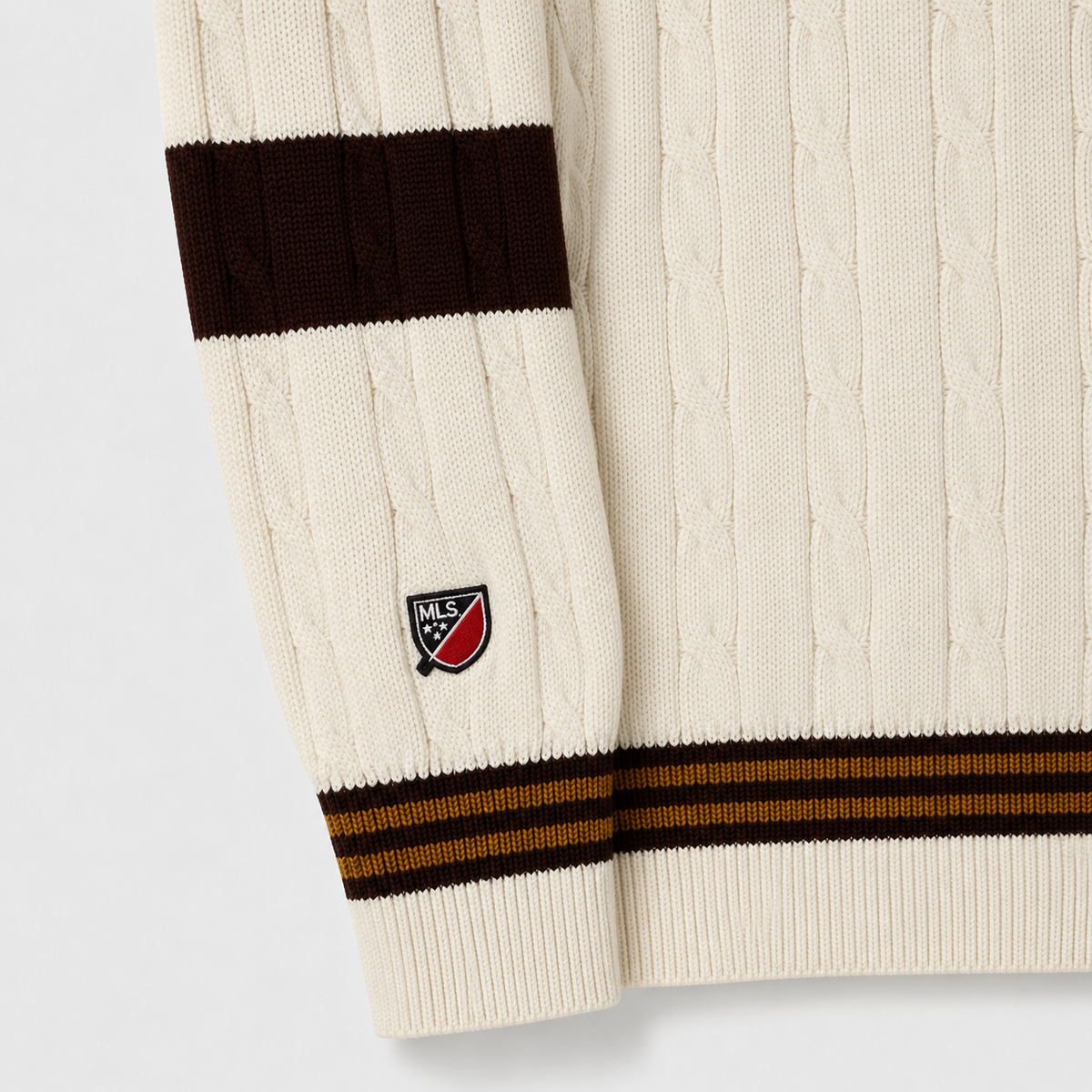 D.C. United — Vamos United Knit — sleeve, crest and cuff detail