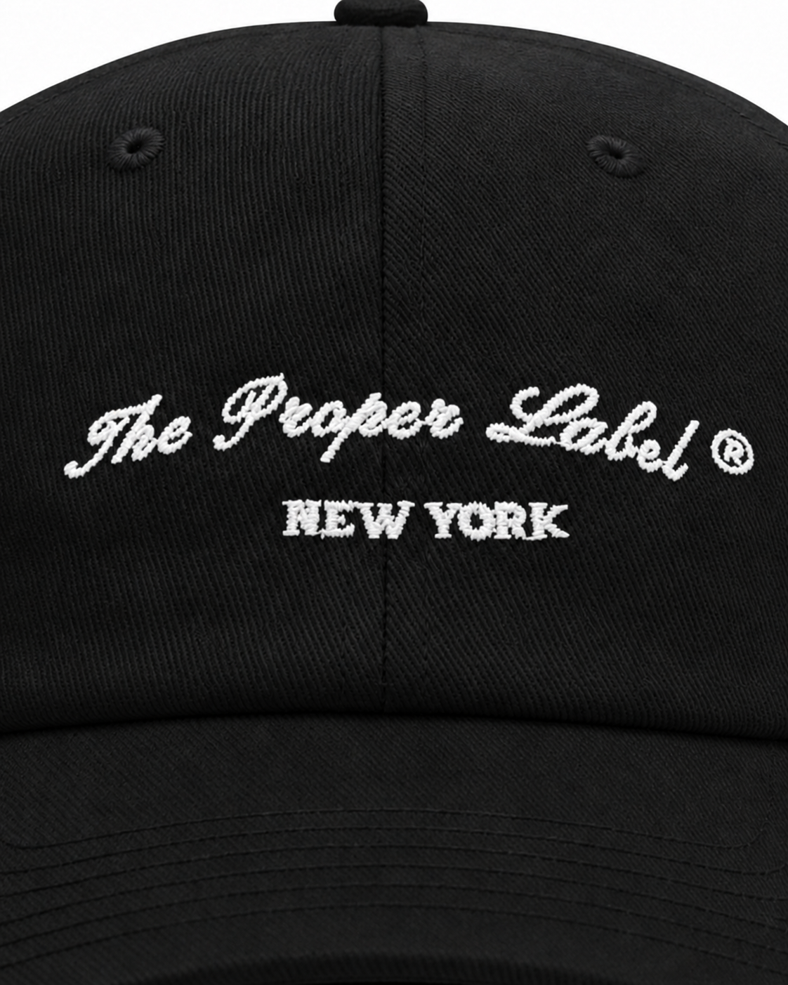 Signature Proper Cap Noir