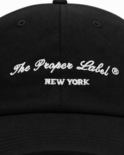 Signature Proper Cap Noir