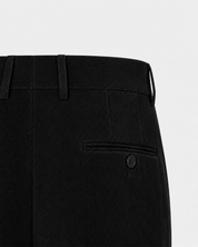 The Uniform Trouser Black Corduroy