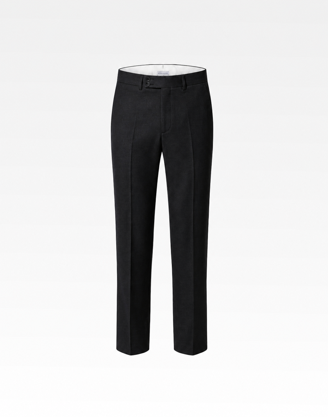 The Proper Wool Trousers — Noir — front view