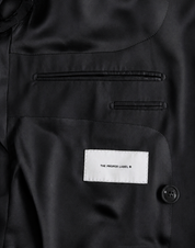 Grand Street Double-Breasted Jacket Noir