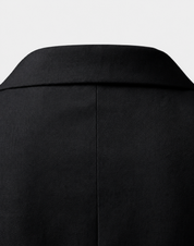 Grand Street Double-Breasted Jacket Noir