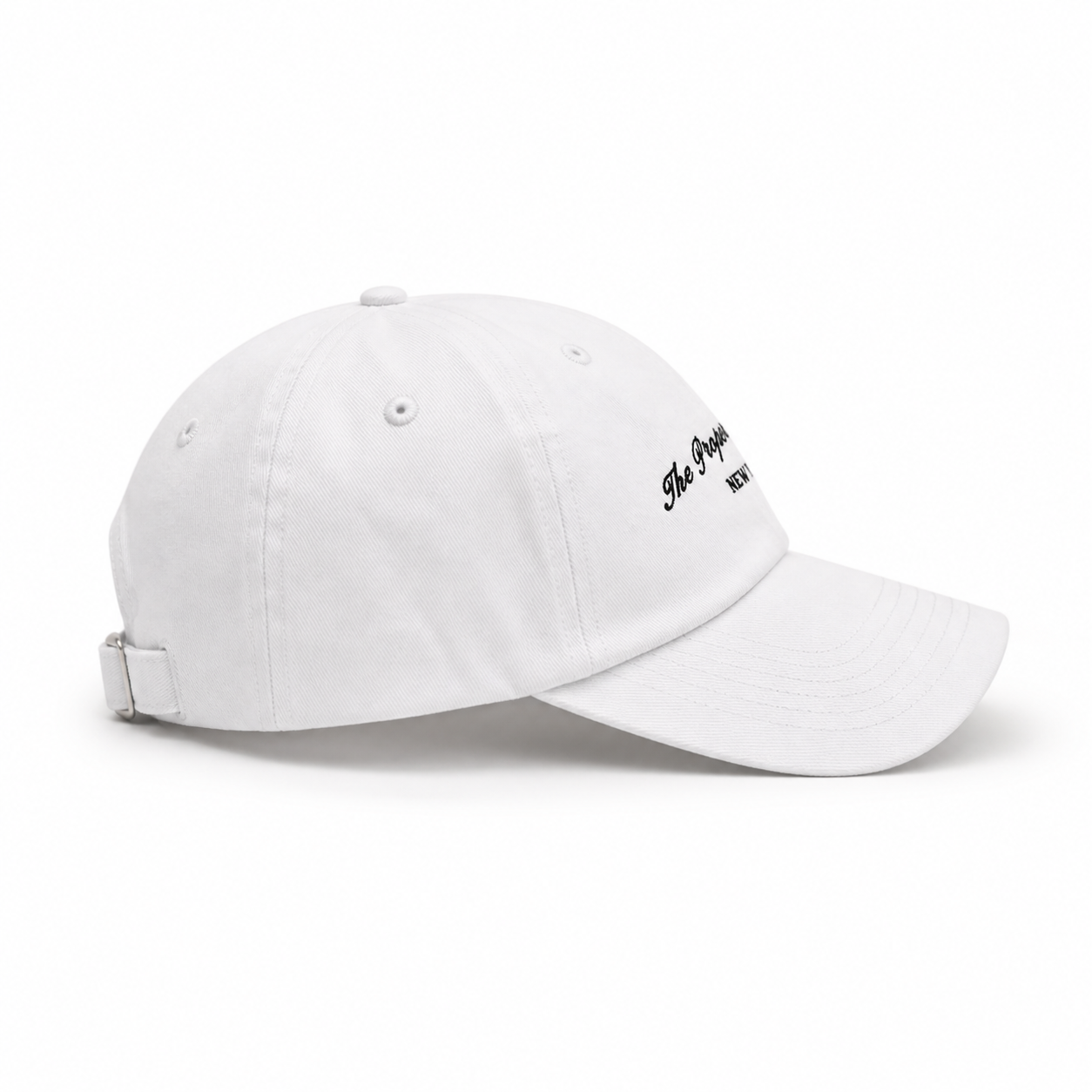 Signature Proper Cap Blanc