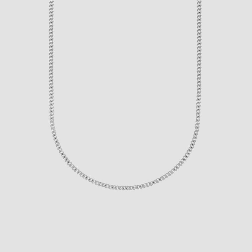 The Proper Silver Necklace ™