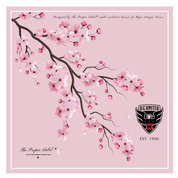 MFC — D.C. United — Cherry Blossom Scarf, artwork