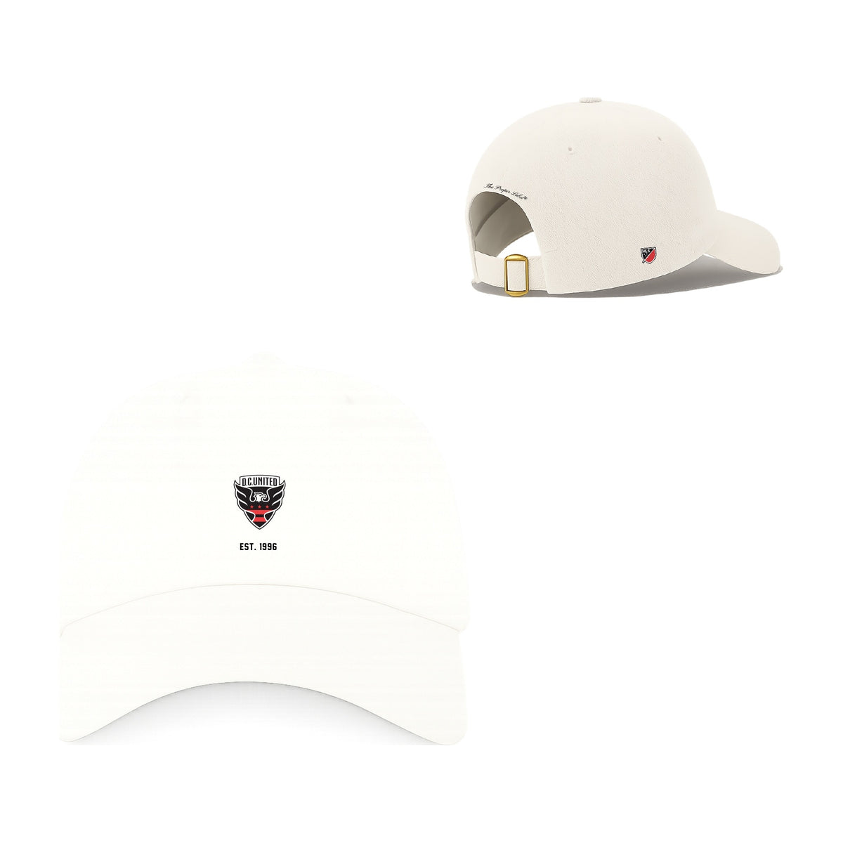 D.C. United — Her Cap — White — design illustration