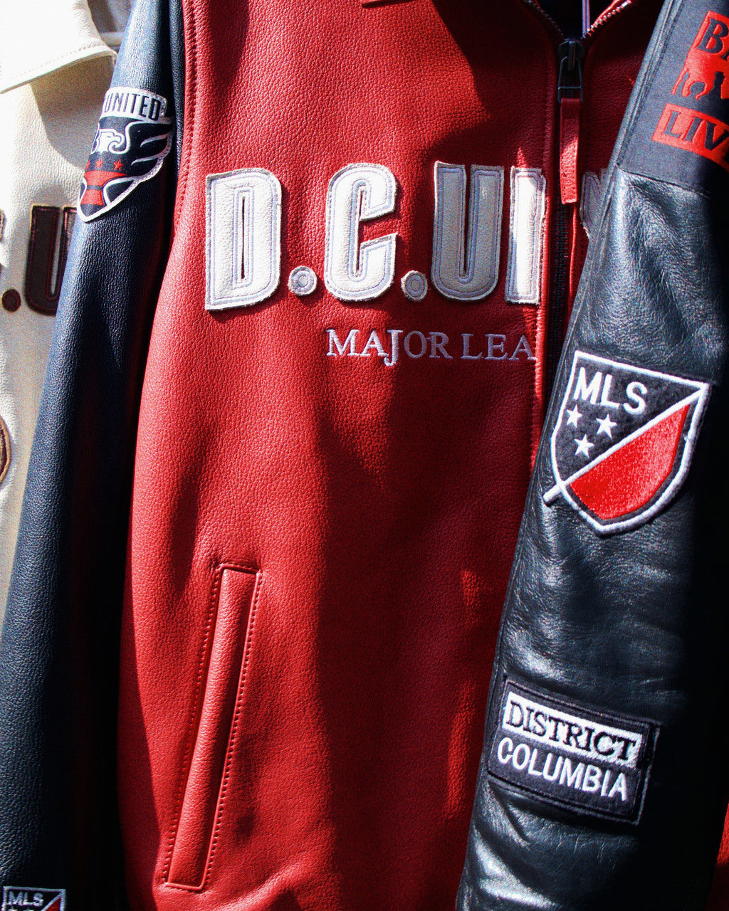 District Black and Red Jacket