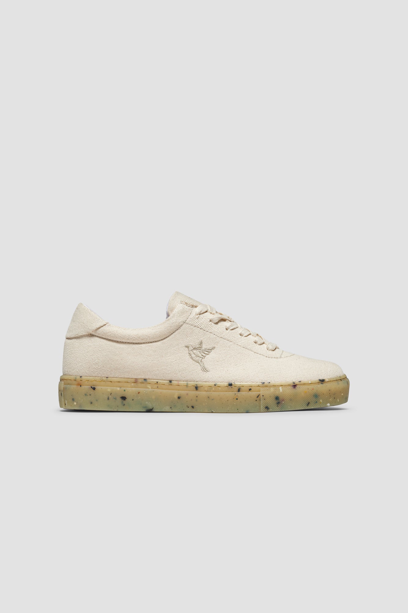 The Hampton Sneaker — Beige — studio view 01
