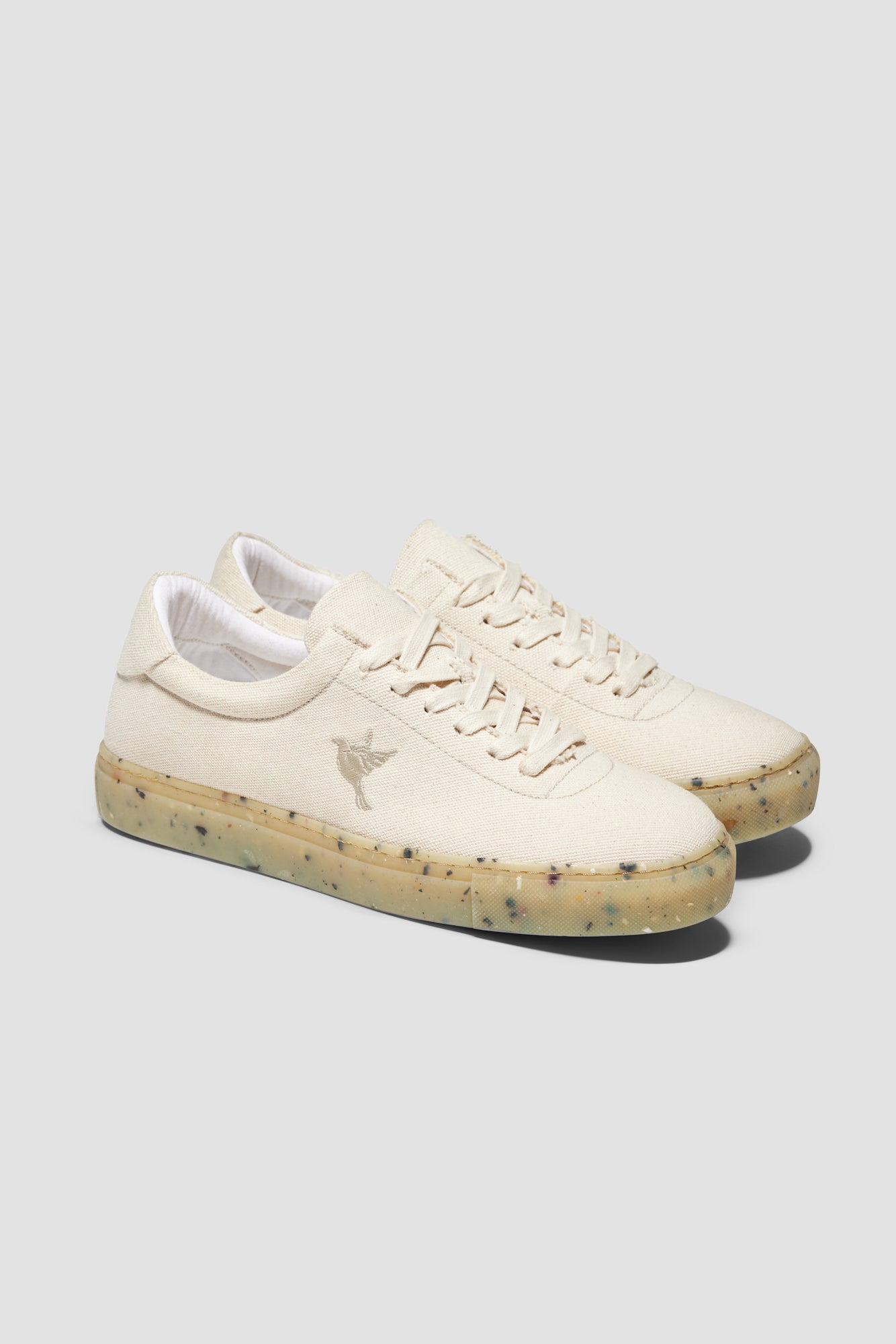 The Hampton Sneaker — Beige — studio view 02