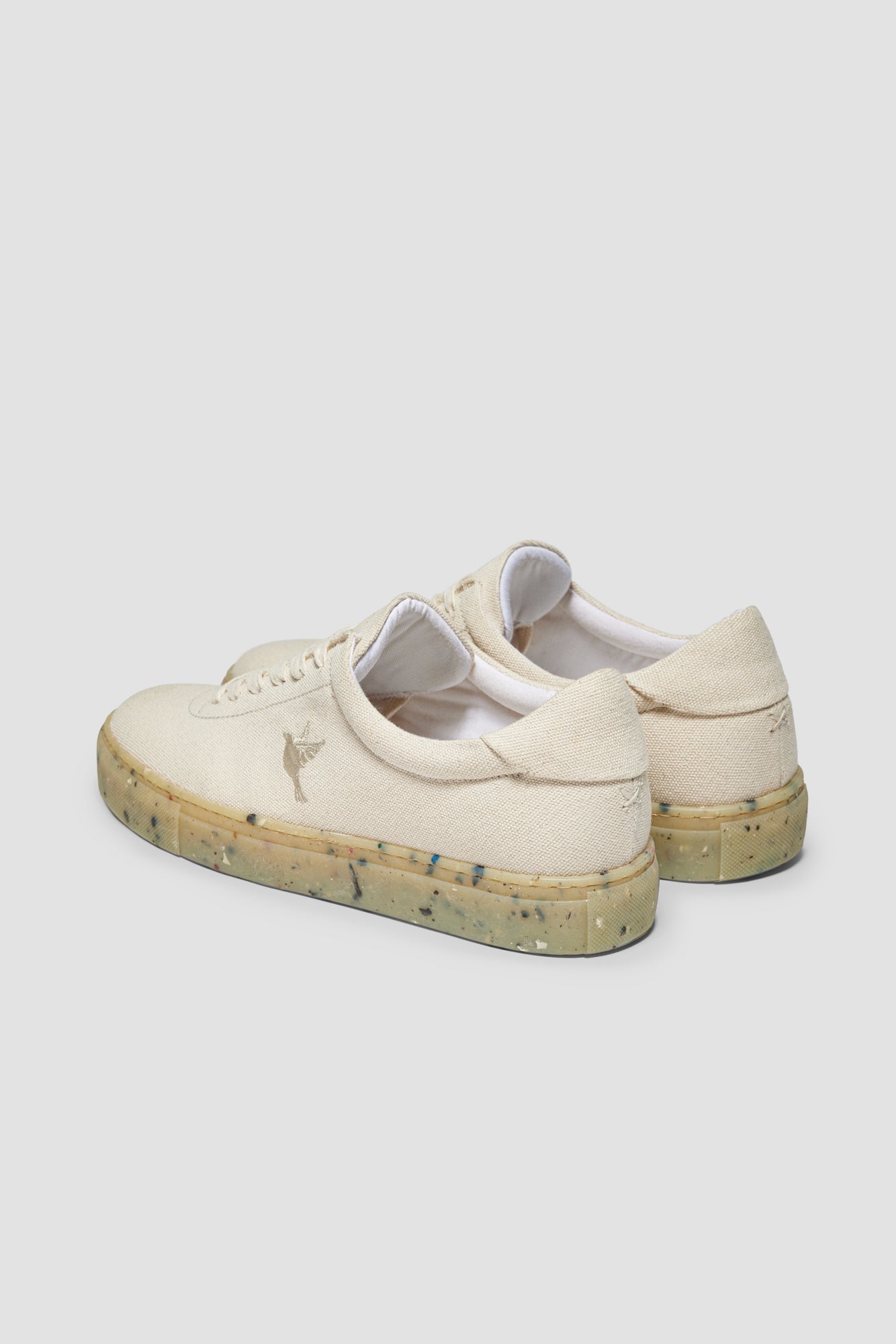 The Hampton Sneaker — Beige — studio view 03