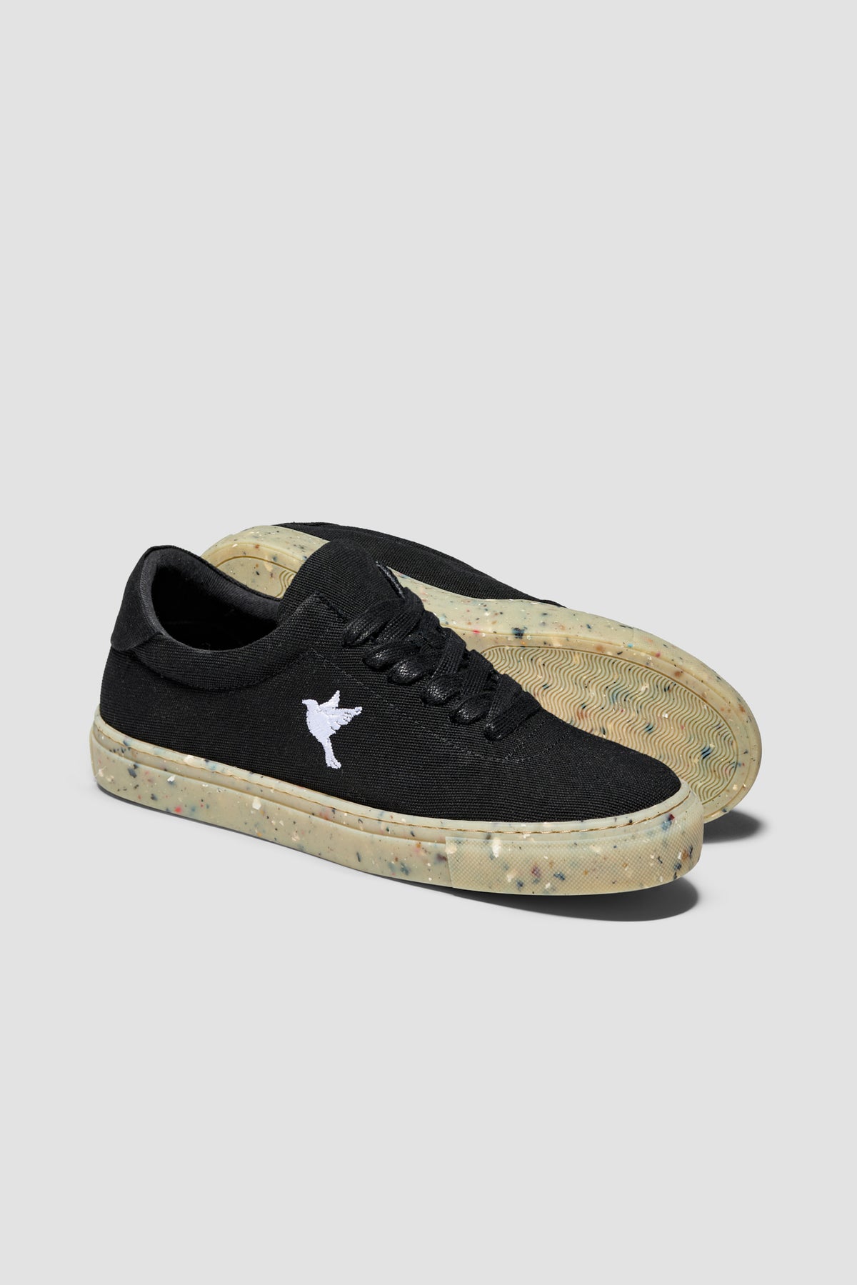 The Hampton Sneaker — Black — studio view 04