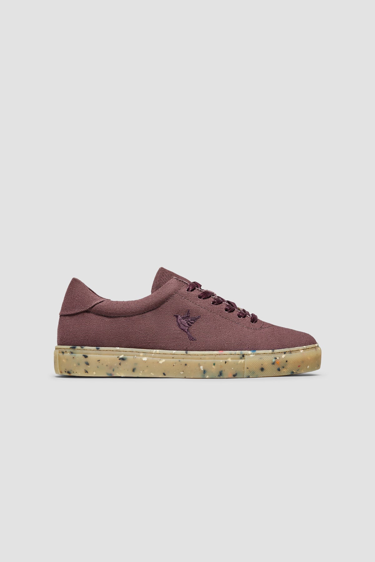 The Hampton Sneaker — Bordeaux — studio view 01