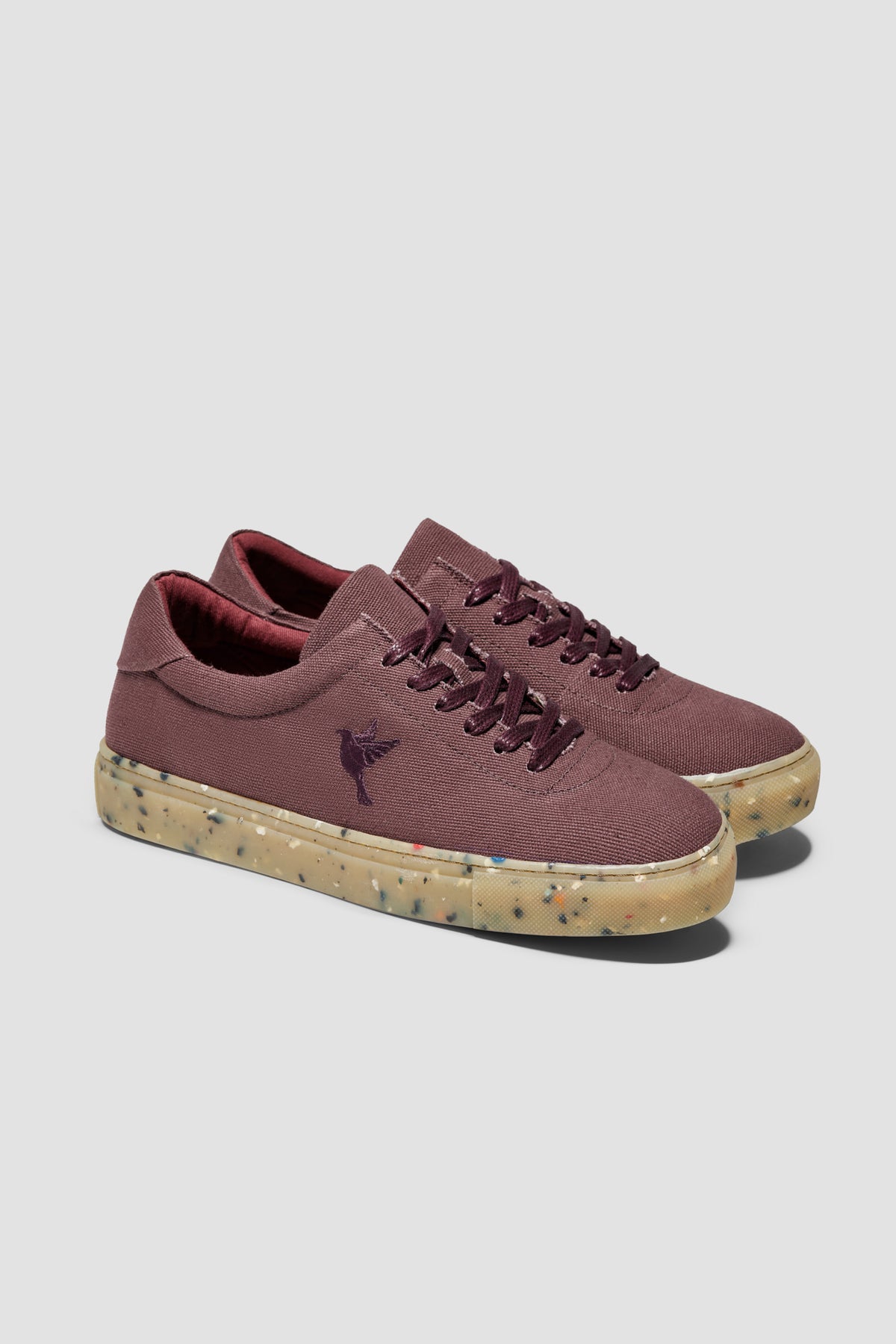 The Hampton Sneaker — Bordeaux — studio view 02