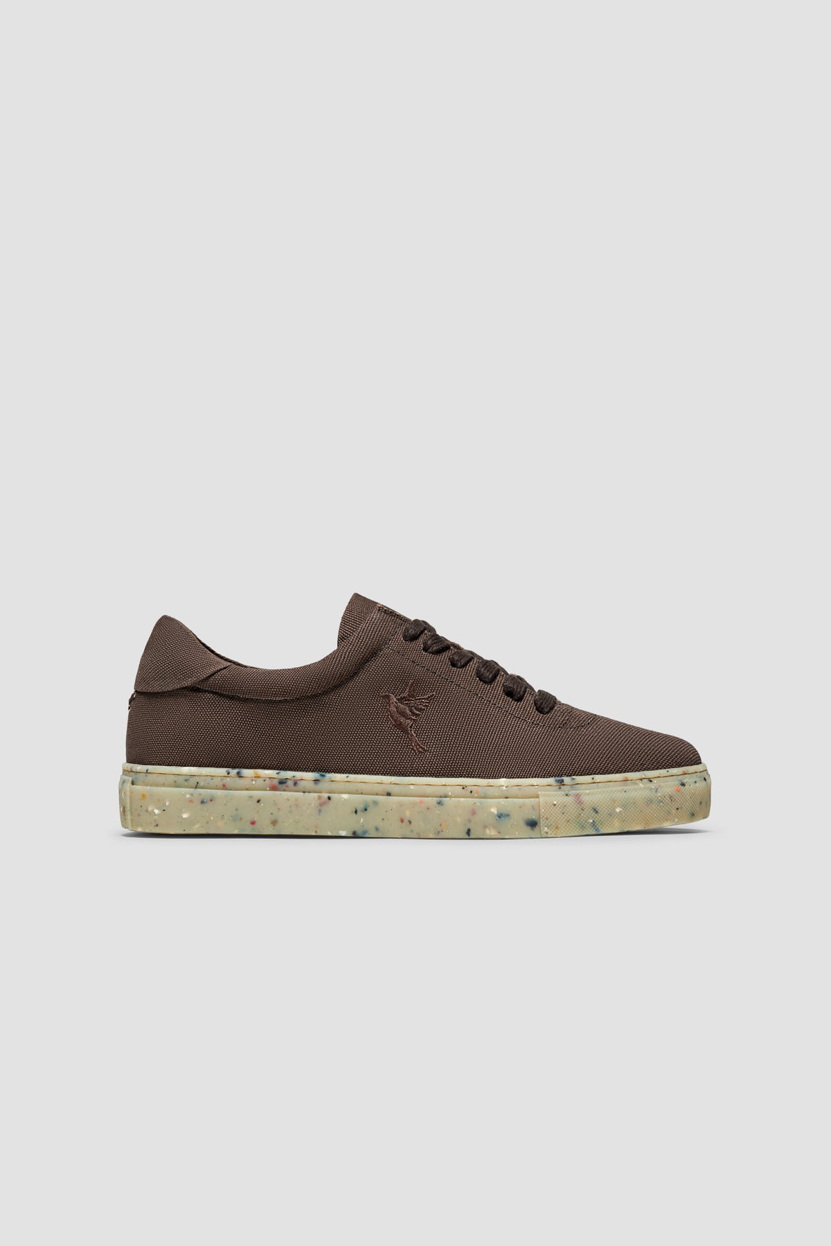 The Hampton Sneaker — Brown — studio view 01