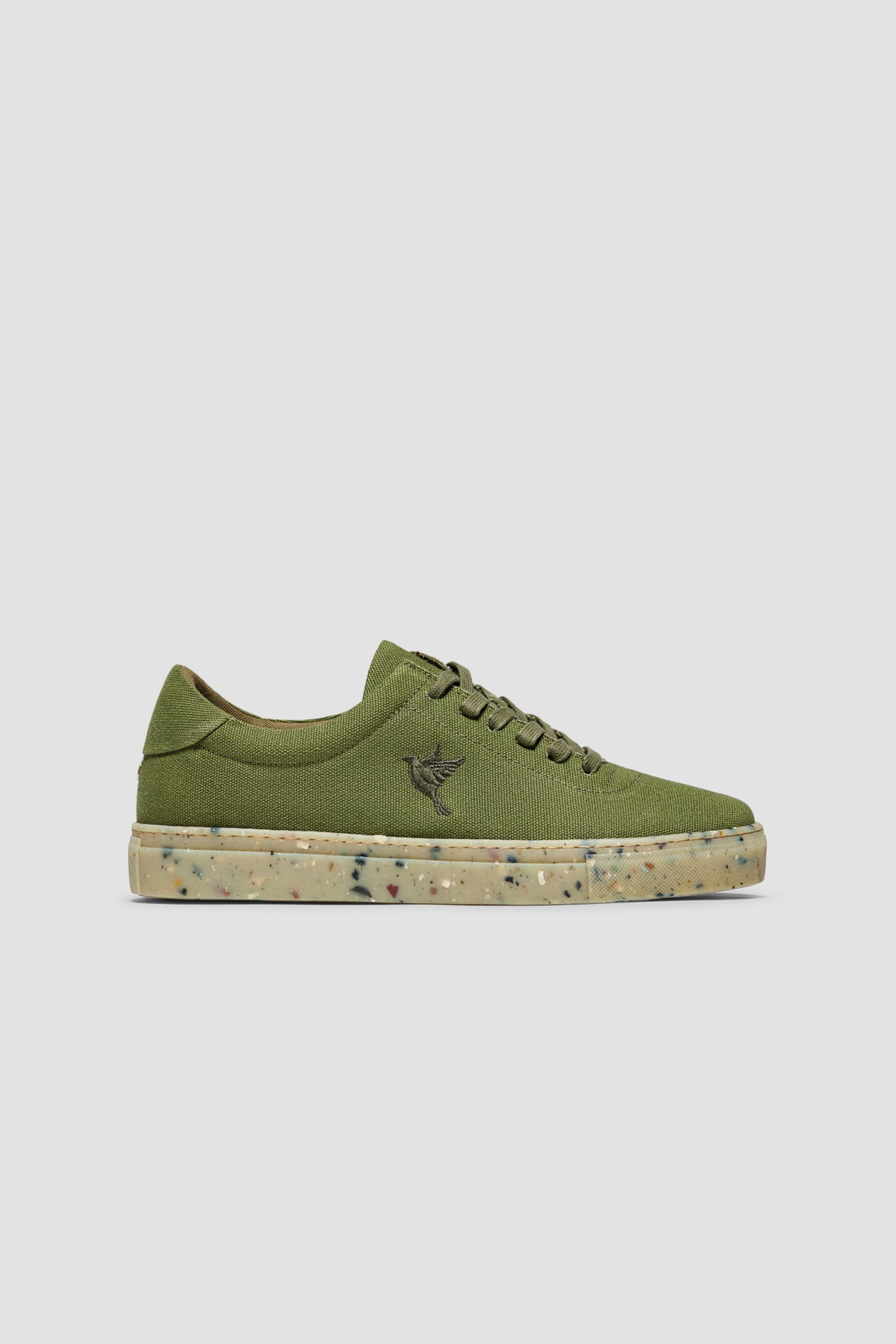 The Hampton Sneaker — Khaki — studio view 01