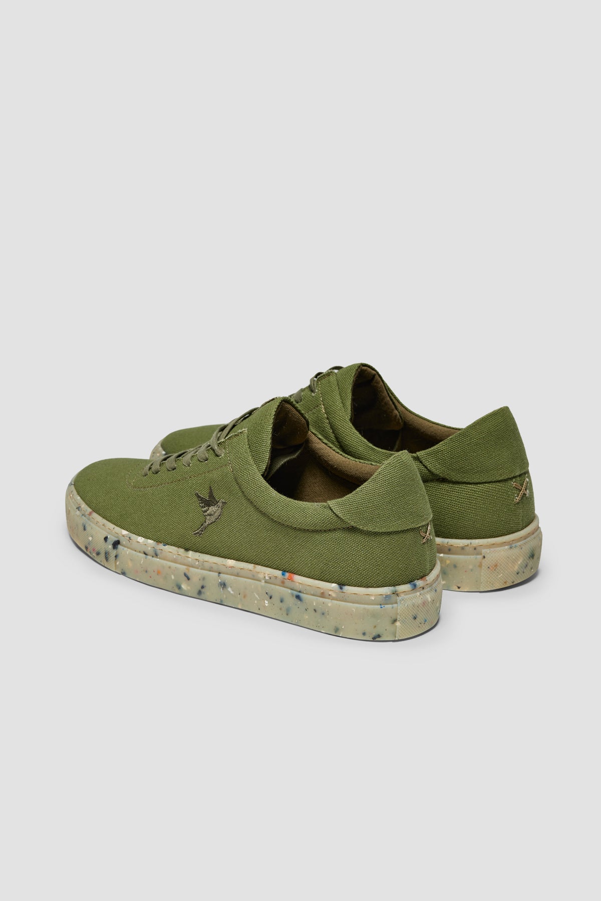 The Hampton Sneaker — Khaki — studio view 03