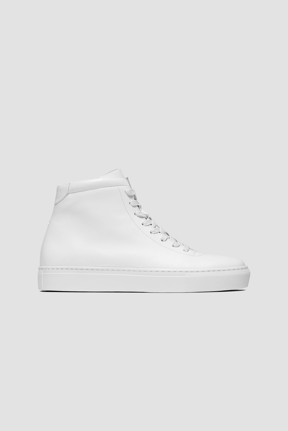 The Proper High-Top Sneaker — White — studio view 01