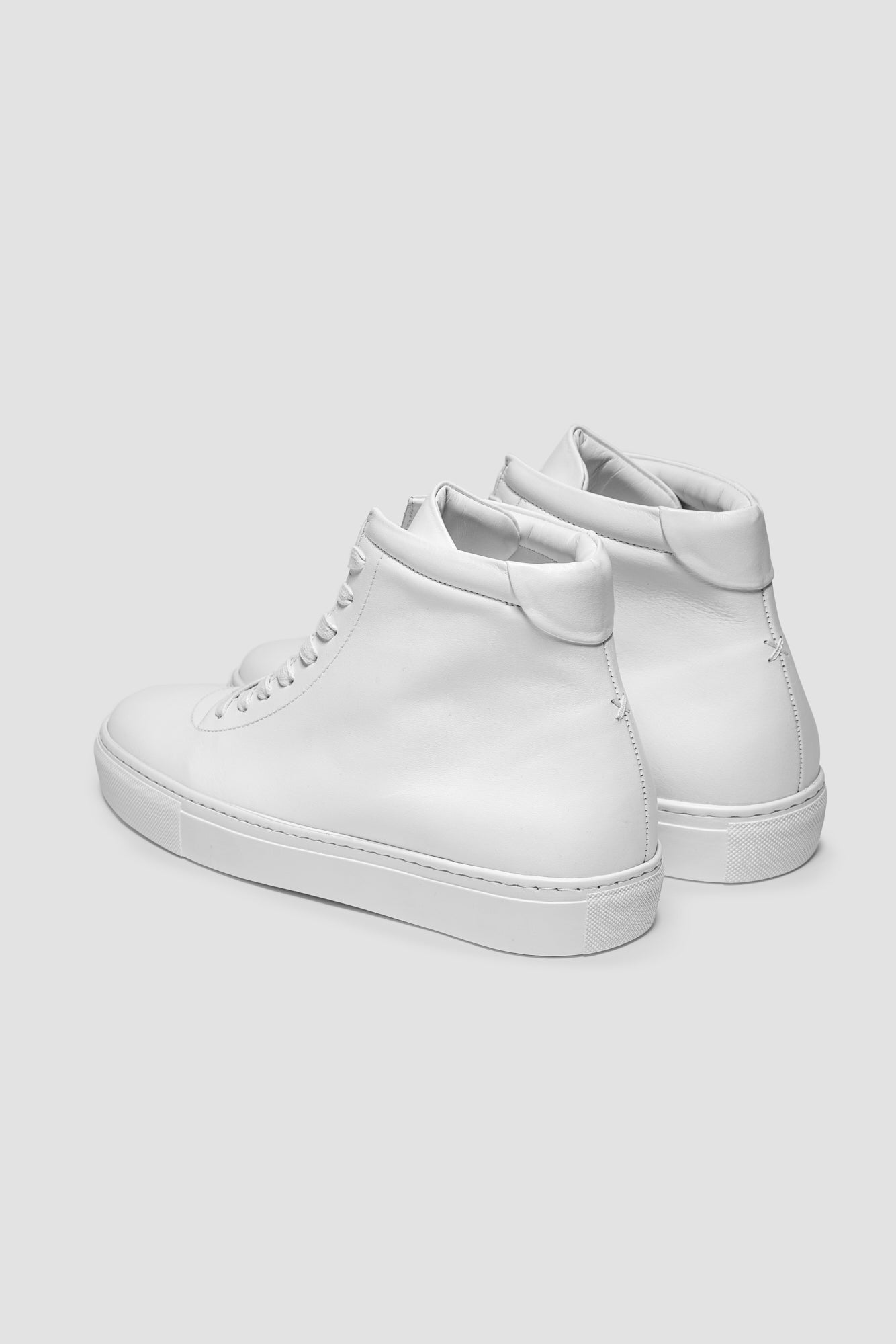 The Proper High-Top Sneaker — White — studio view 03