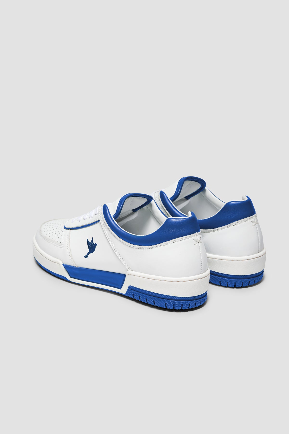 The PR003 — White / Blue — studio view 03