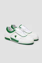 The PR003 — White / Green — studio view 02