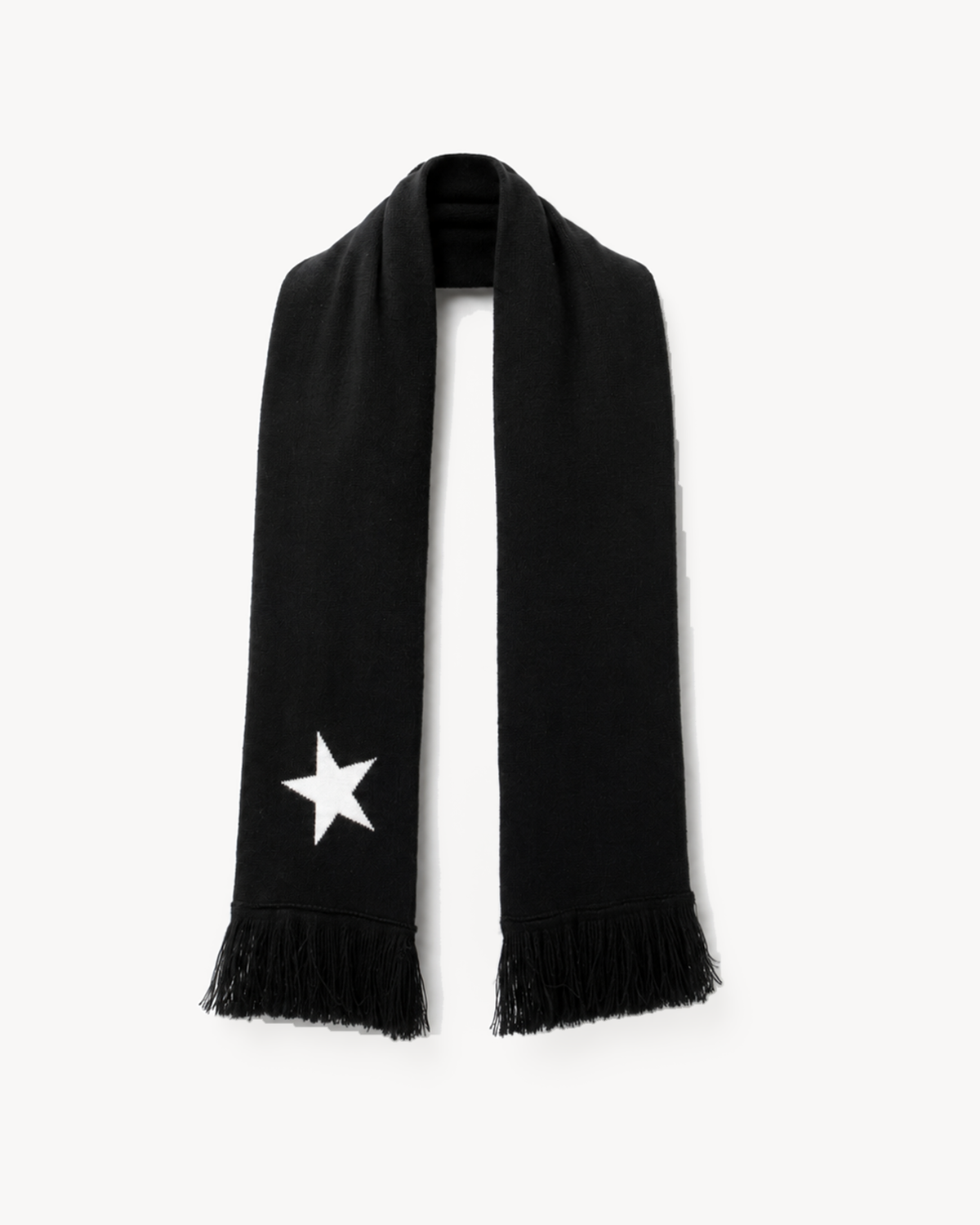 City Scarf — reverse with white star