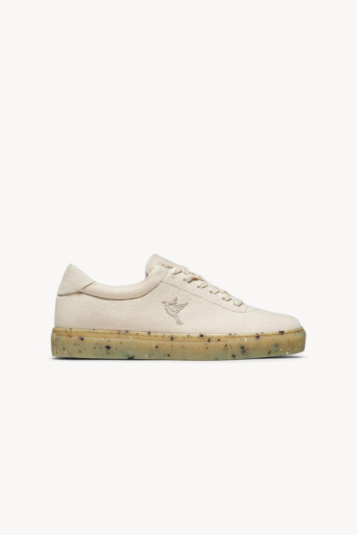 The Hampton Sneaker — Beige — studio view 01