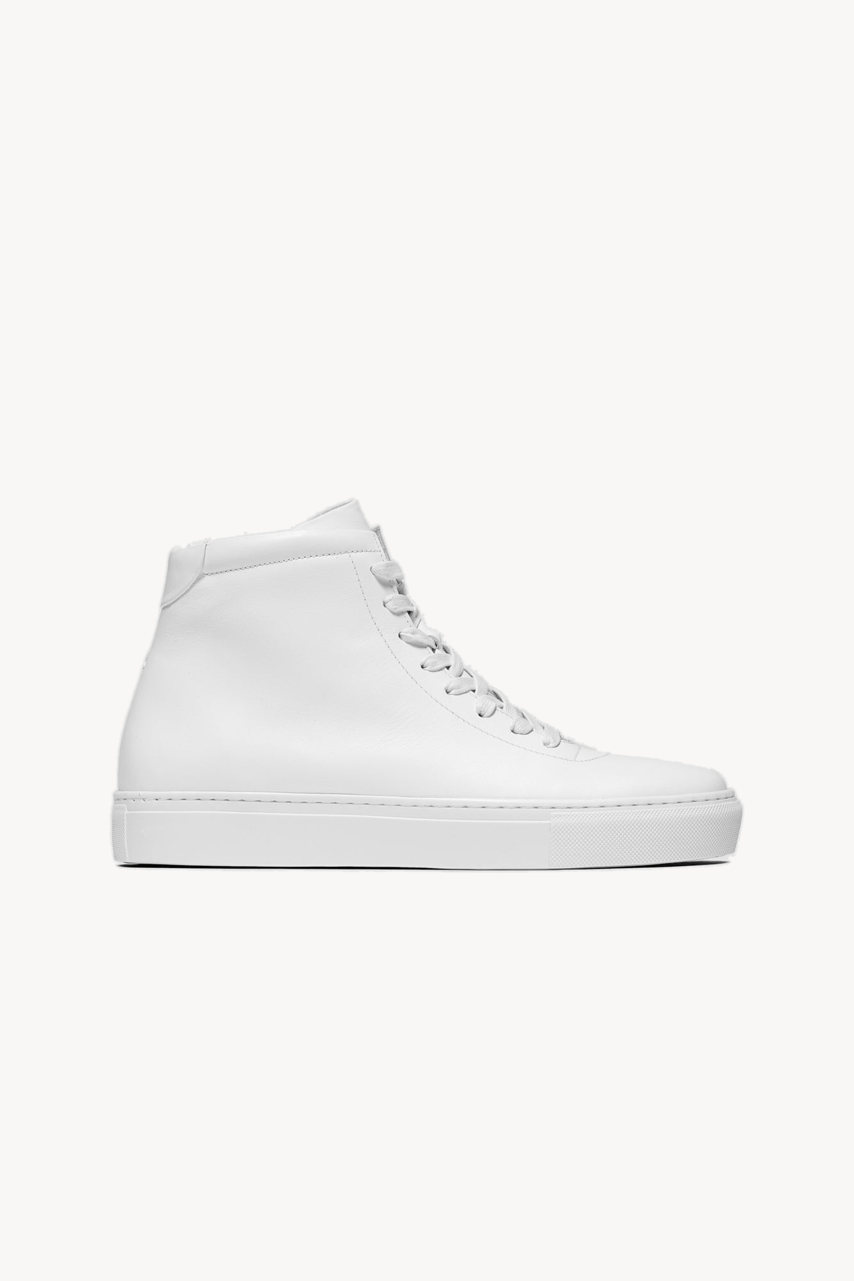 The Proper High-Top Sneaker — White — studio view 01