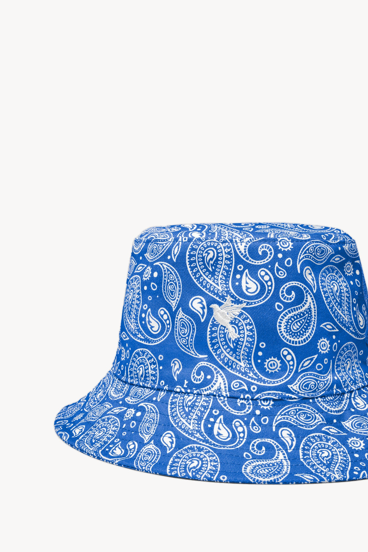 Paisley bucket hat — blue — 2