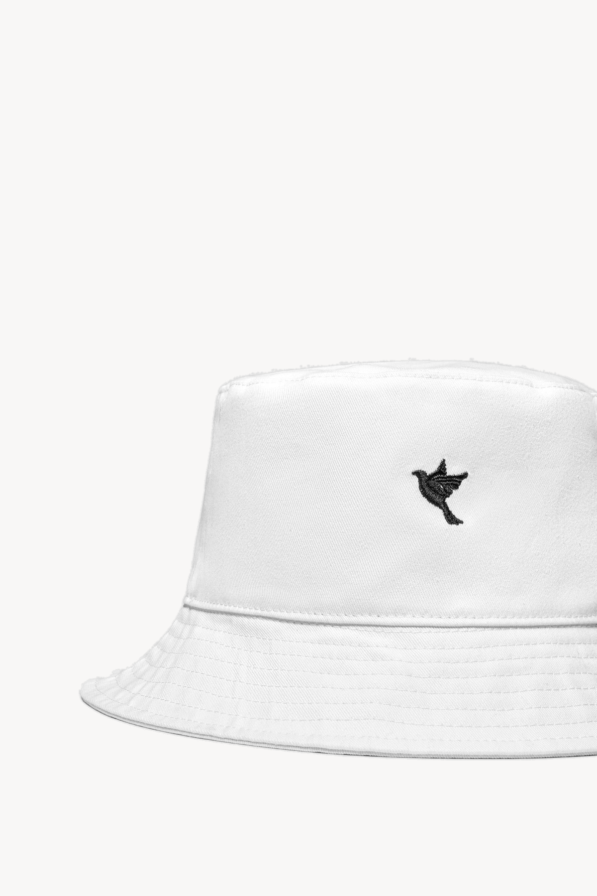 Dove bucket hat — white — 2