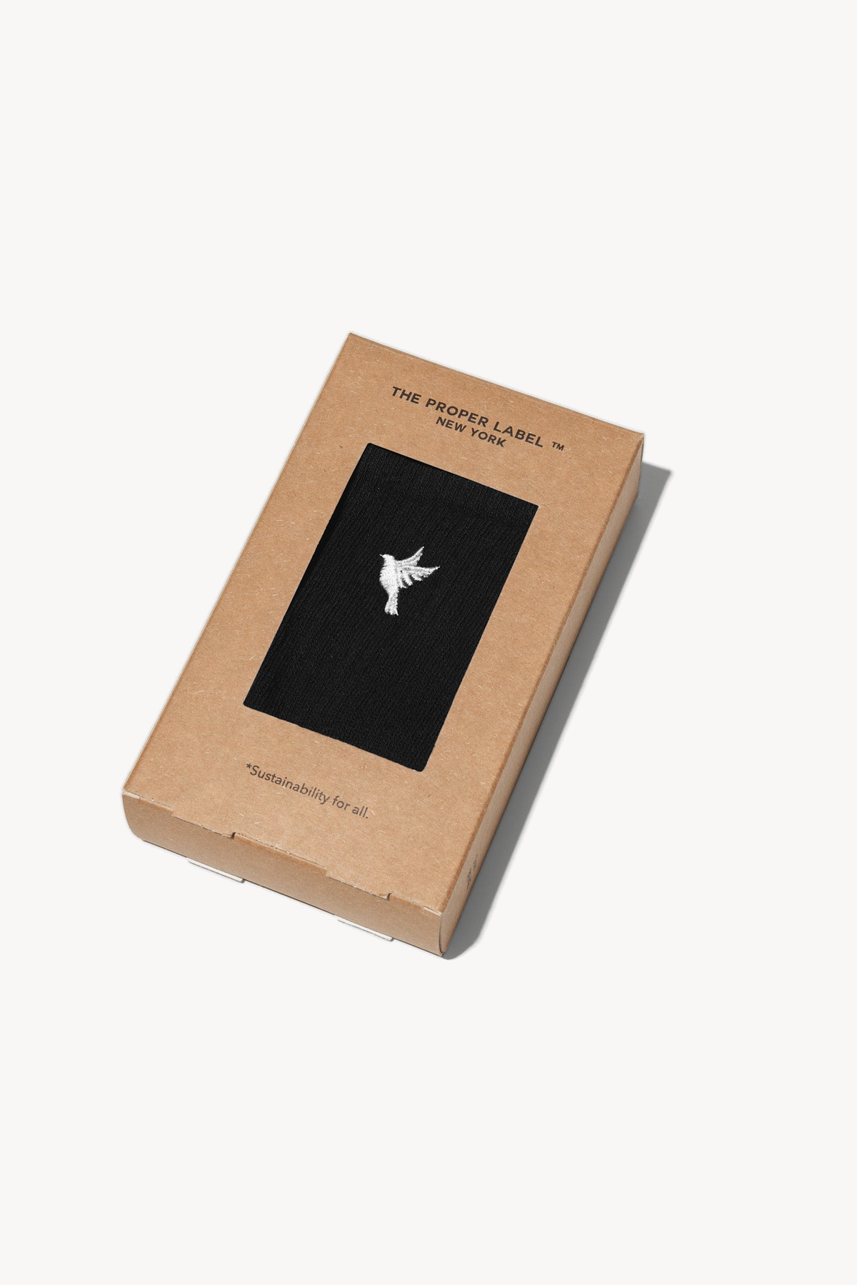 Dove socks — black — 3
