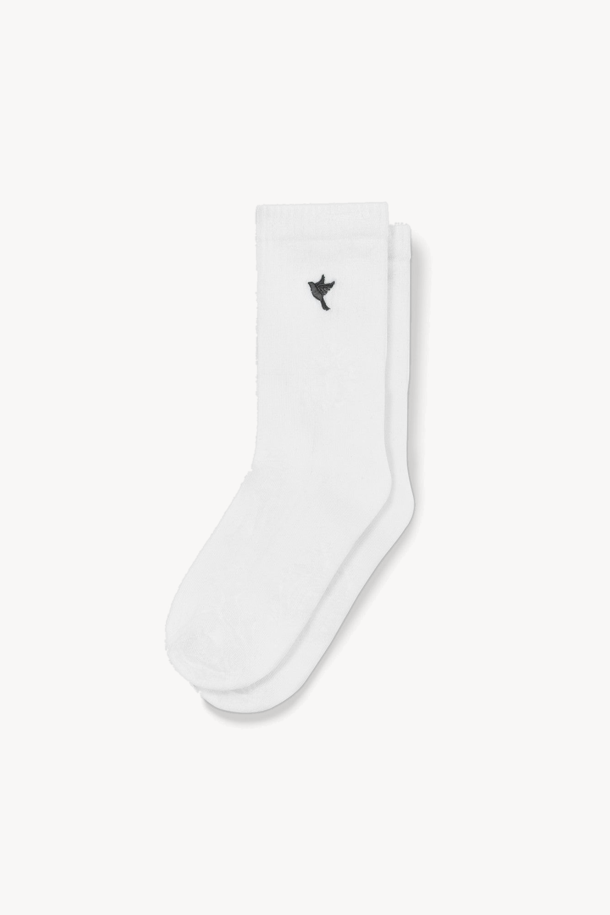 Dove socks — white / black — 1