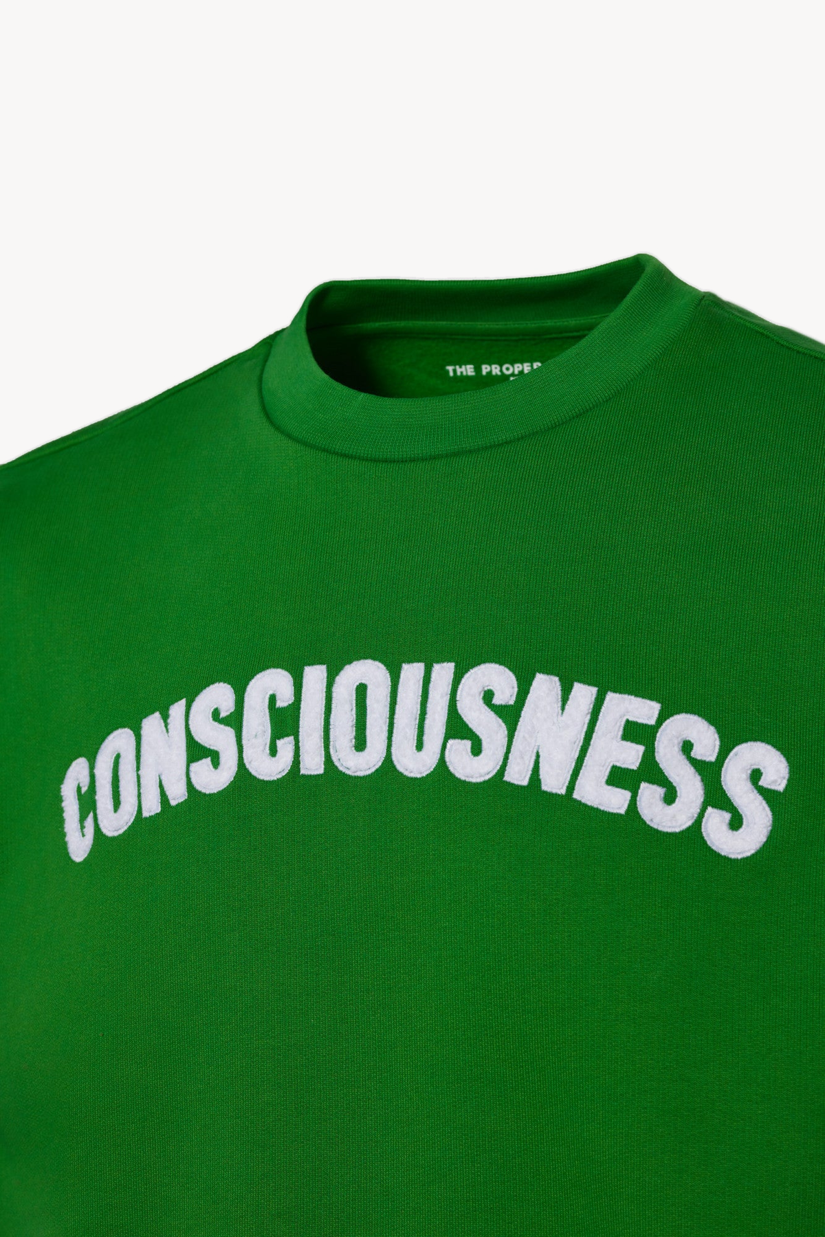 Consciousness sweatshirt — green — 2
