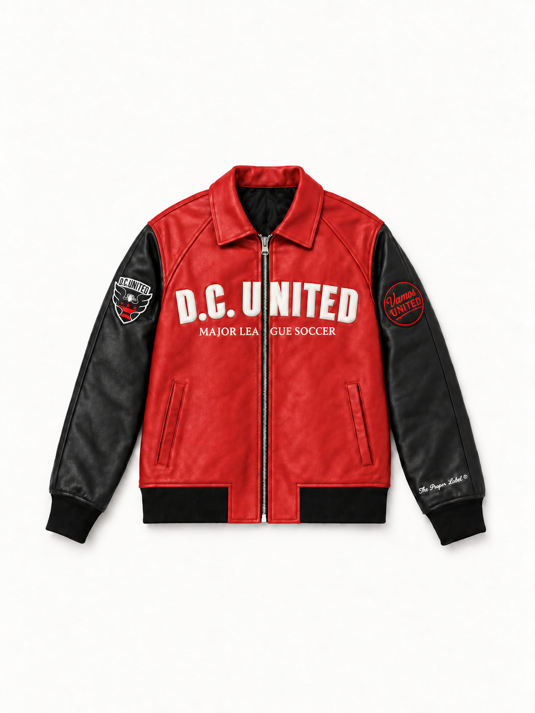 District Black and Red Jacket