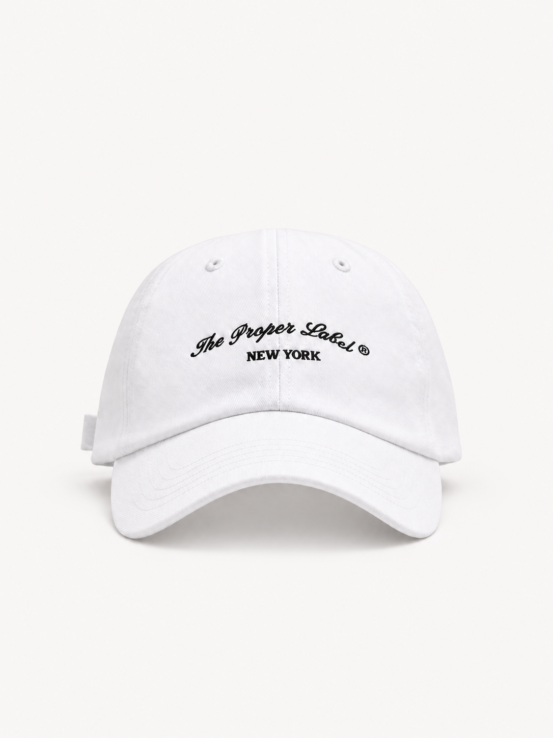 Signature Proper Cap — Blanc — principal product view
