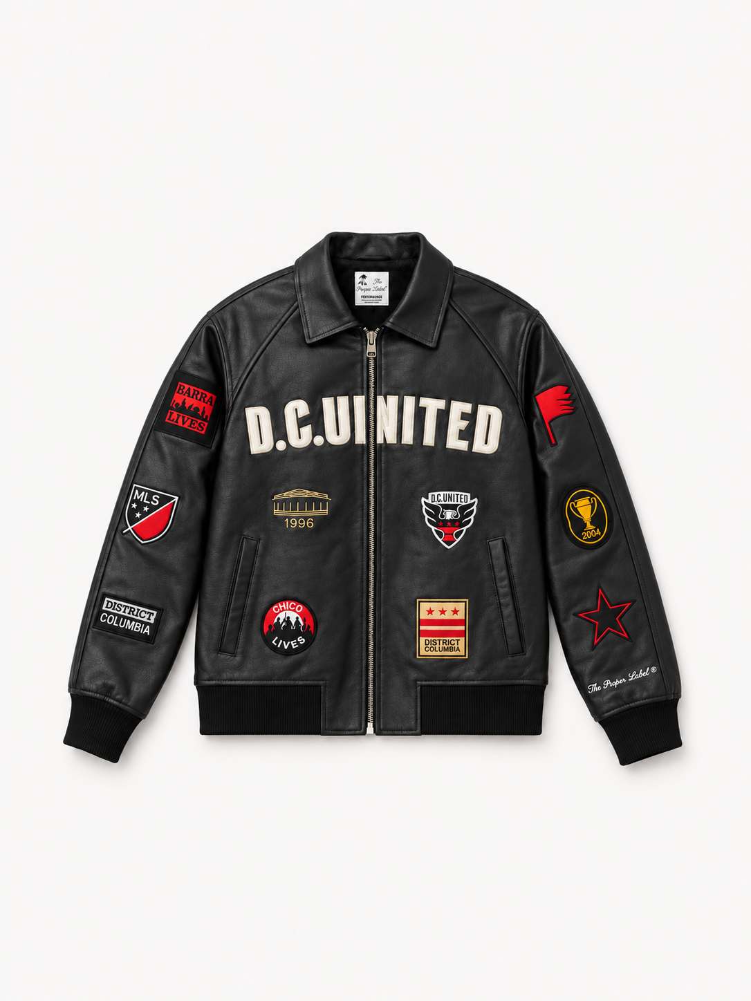 MFC — Major League Soccer — D.C. United — District Legacy Leather Jacket — principal product view