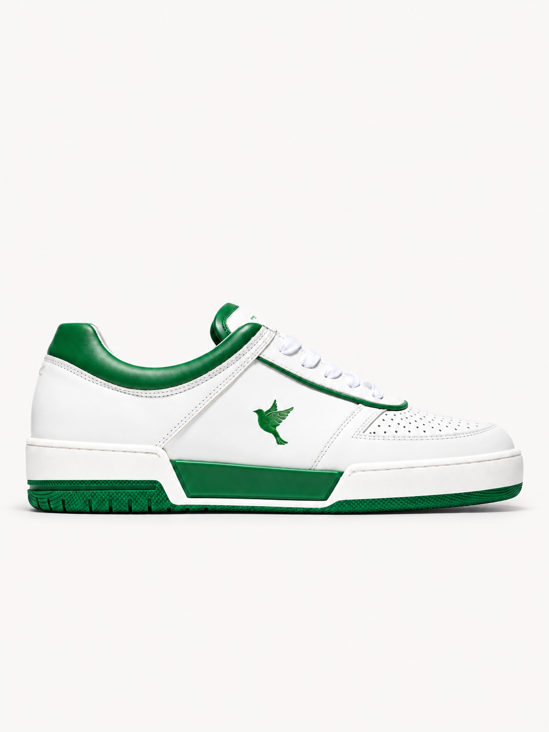 The PR003 — White / Green — principal product view