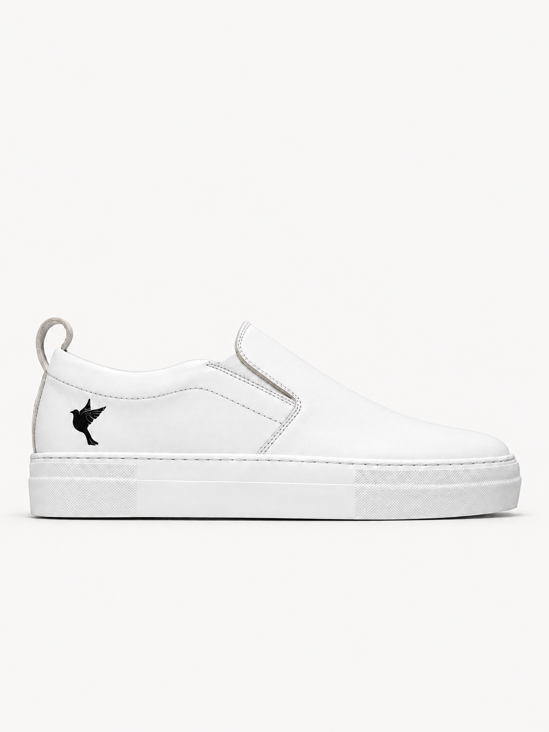 The Dove Slip-On — White — principal product view