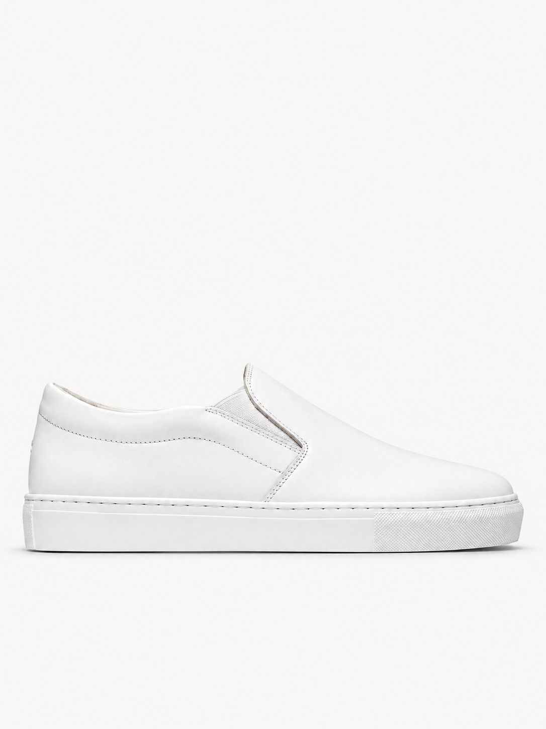 The Proper Slip-On — White — principal product view