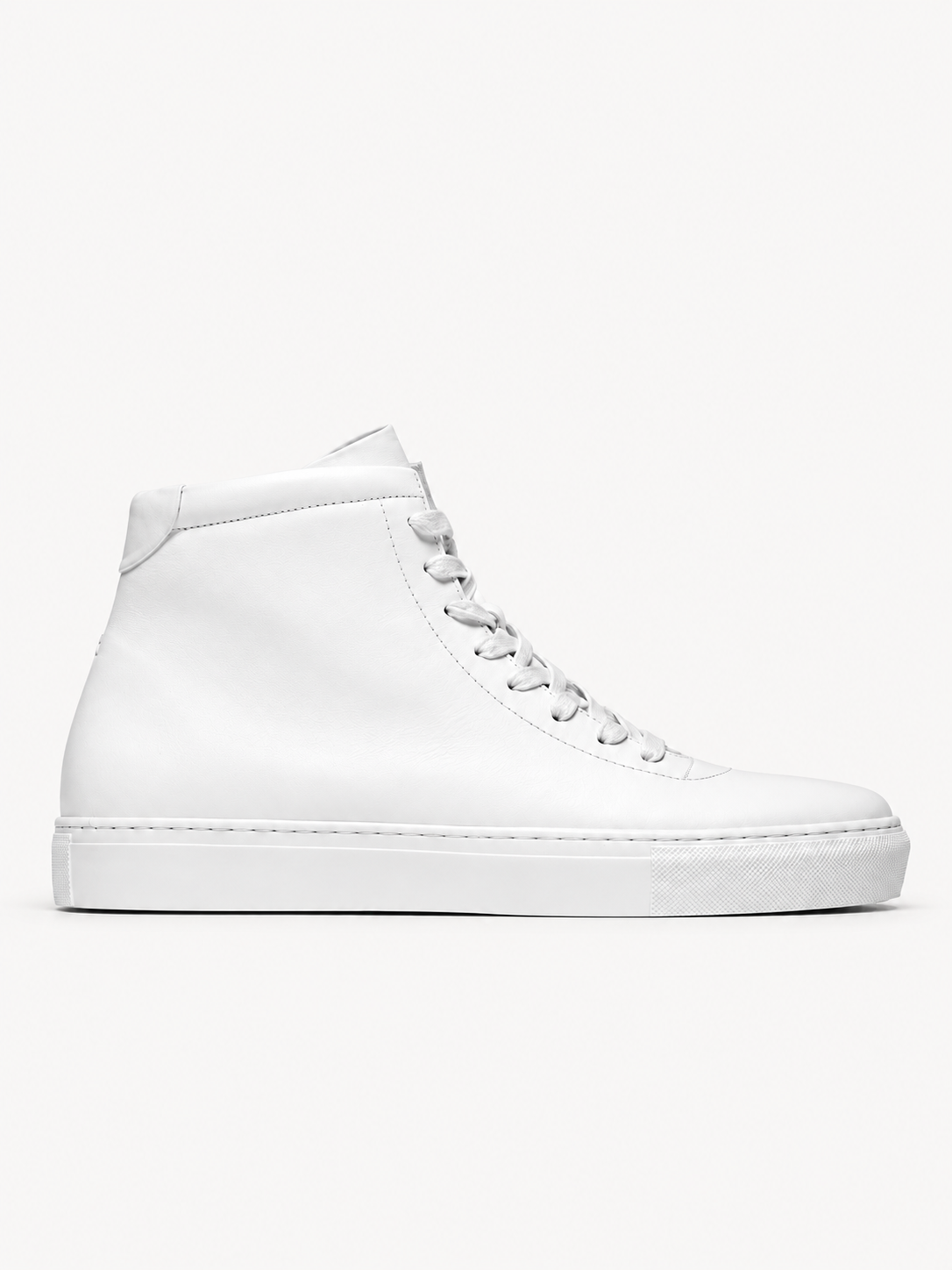 The Proper High-Top Sneaker — White — principal product view