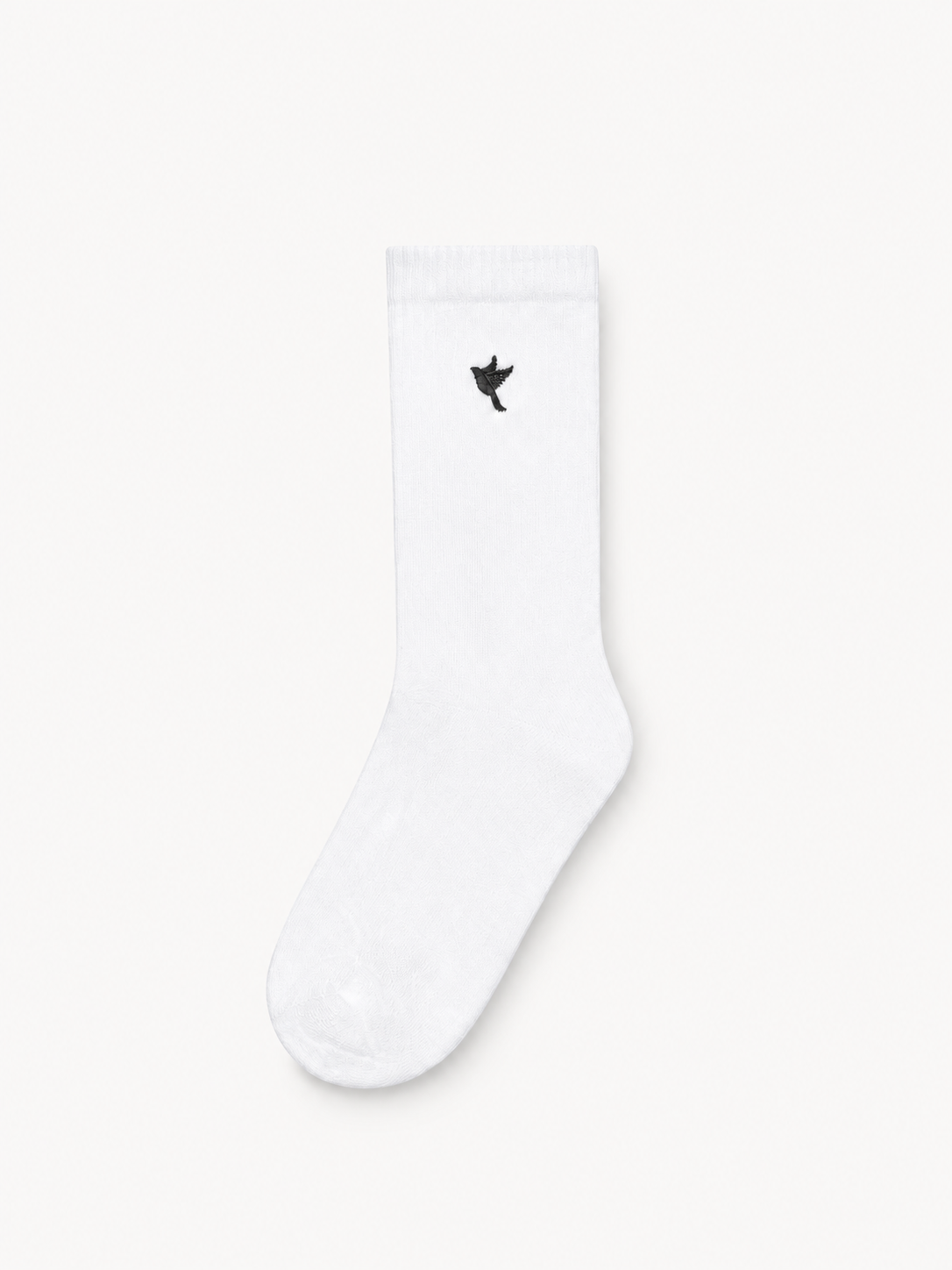 Dove socks — white / black — Archive 2023 — principal product view